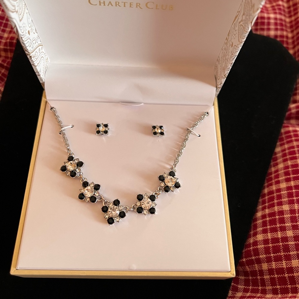 Charter Club Necklace Set. New